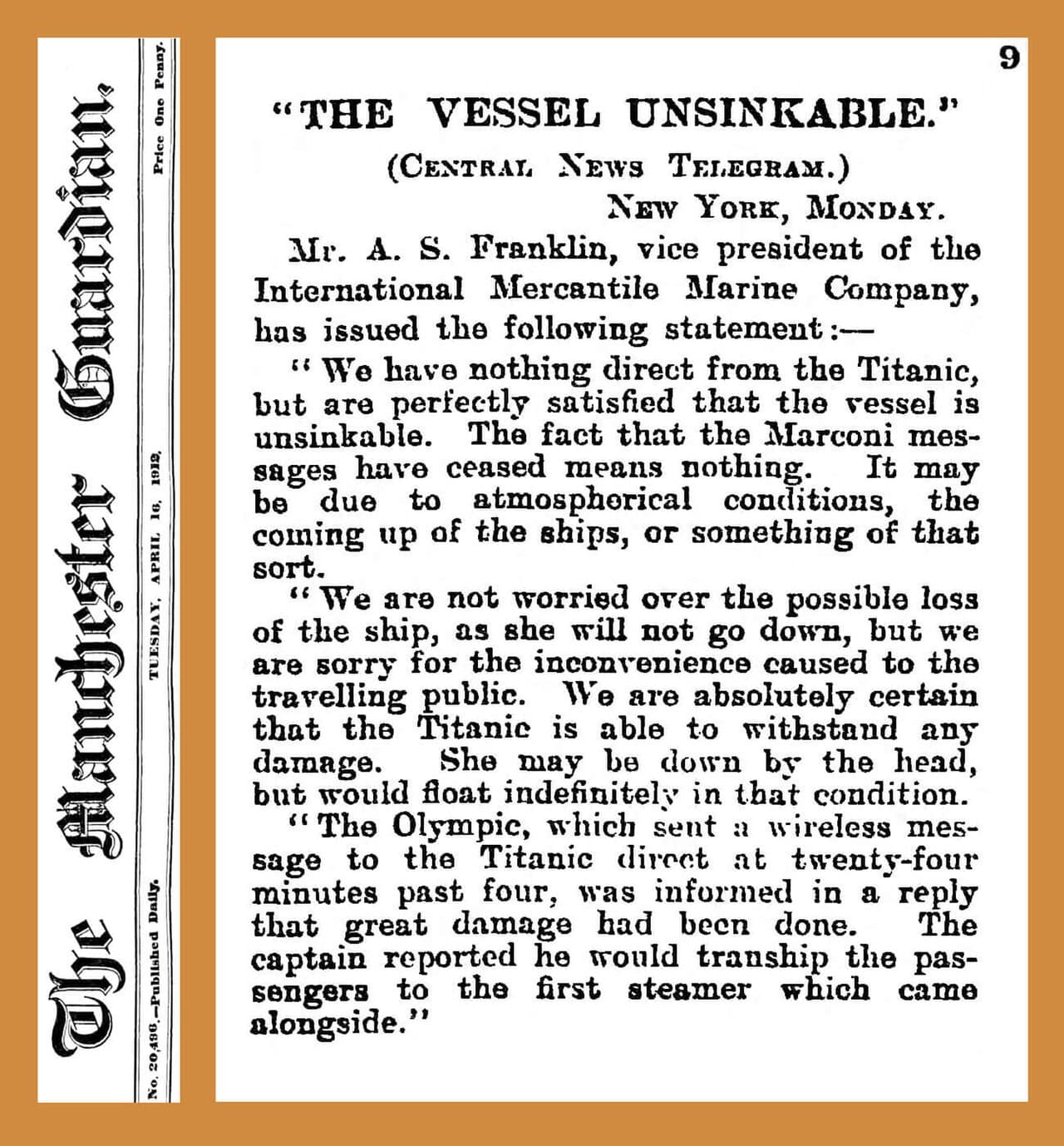 The Unsinkable Ship That Sank: The Enduring Legacy of the Titanic